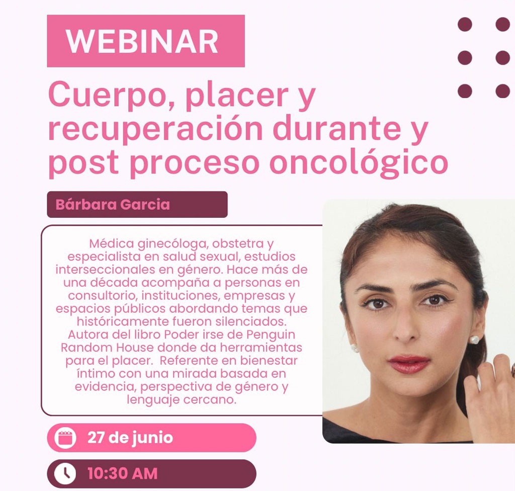 Webinario Nutrición y Oncología