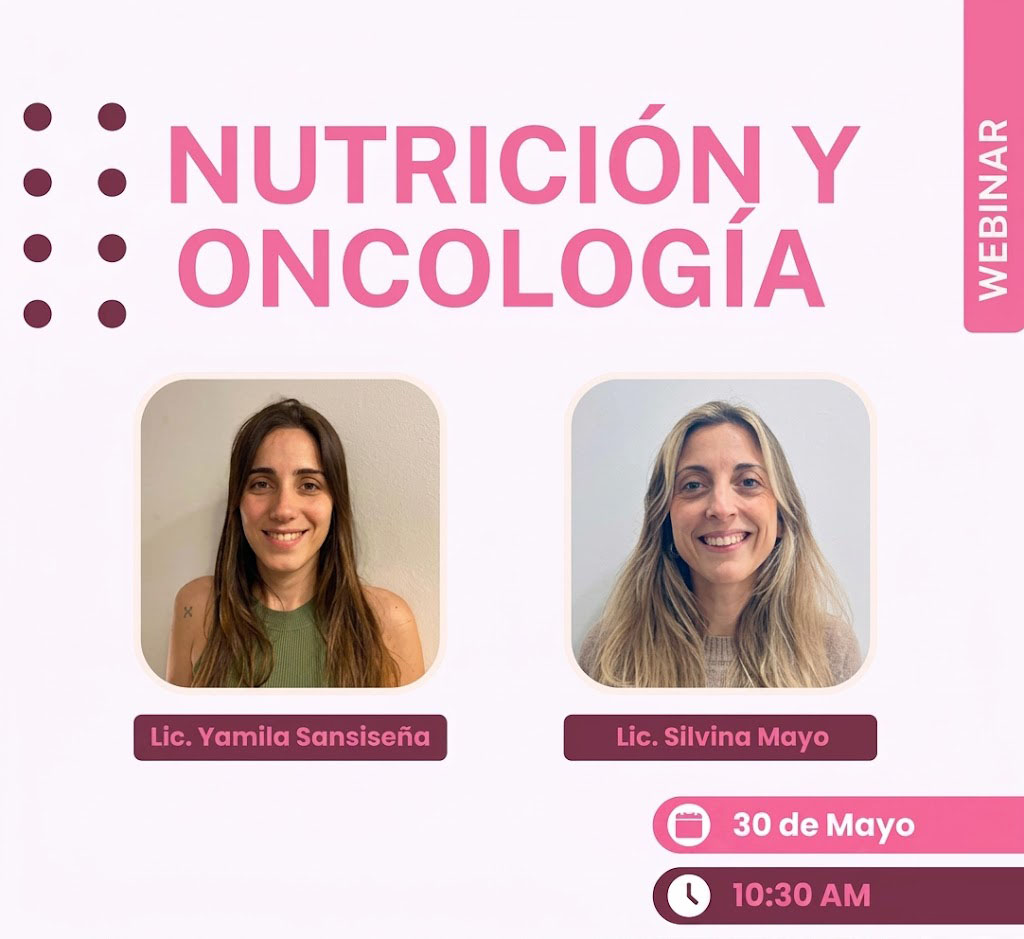 Webinario Nutrición y Oncología